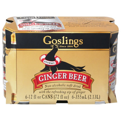 Goslings Ginger Beer - 6-12 Fl. Oz. - Image 3