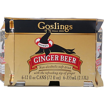 Goslings Ginger Beer - 6-12 Fl. Oz. - Image 2