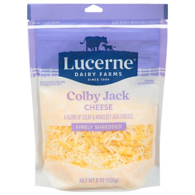 Lucerne Cheese Finely Shredded Colby Jack - 8 Oz - Image 2