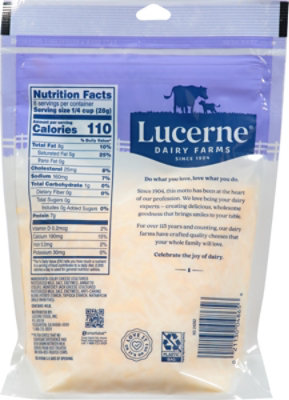 Lucerne Cheese Finely Shredded Colby Jack - 8 Oz - Image 5