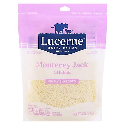 Lucerne Cheese Finely Shredded Monterey Jack - 8 Oz - Image 3