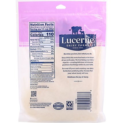 Lucerne Cheese Finely Shredded Monterey Jack - 8 Oz - Image 6