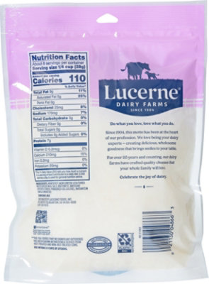 Lucerne Cheese Finely Shredded Monterey Jack - 8 Oz - Image 5