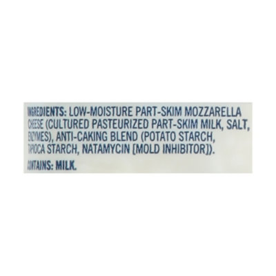 Lucerne Cheese Finely Shredded Low-Moisture Part-Skim Mozzarella - 8 Oz - Image 4