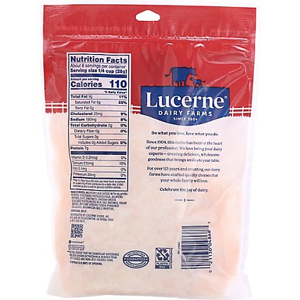 Lucerne Cheese Finely Shredded Mexican Style Nacho Blend with Jalapeno Peppers - 8 Oz - Image 6