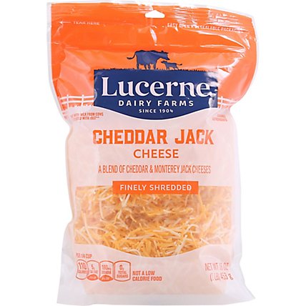 Lucerne Cheese Finely Shredded Monterey Jack - 16 Oz - Image 2