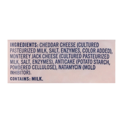 Lucerne Finely Shredded Cheddar Jack Cheese - 16 Oz - Image 6