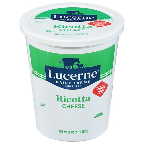 Lucerne Cheese Ricotta Whole Milk - 32 Oz