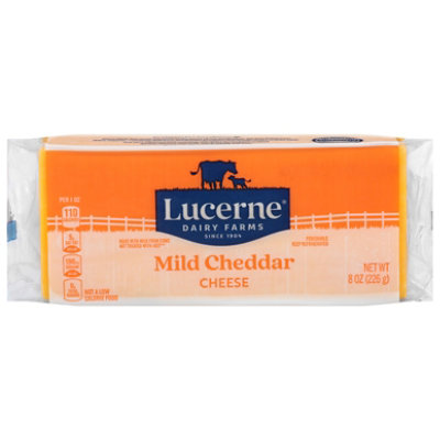 Lucerne Cheese Mild Cheddar - 8 Oz - Image 2