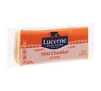 Lucerne Cheese Mild Cheddar - 8 Oz