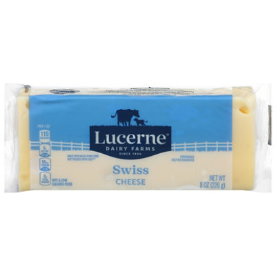Lucerne Cheese Swiss Emmentaler - 8 Oz