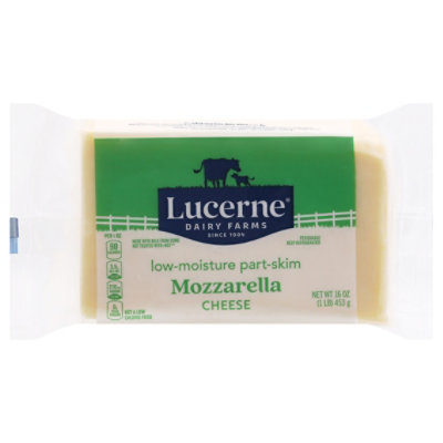 Lucerne Cheese Chunk Mozzarella - 16 Oz - Image 4