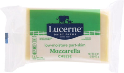 Lucerne Cheese Chunk Mozzarella - 16 Oz - Image 2