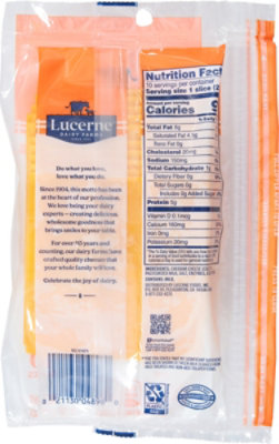 Lucerne Cheese Slices Mild Cheddar - 10 Count - Image 5