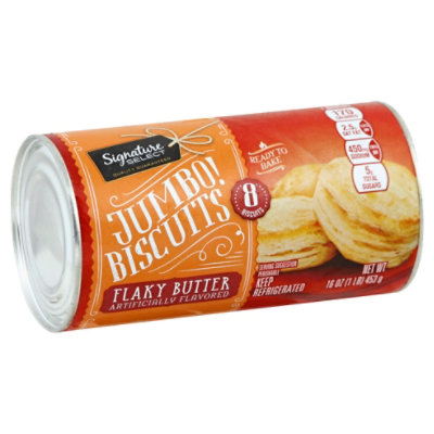 Signature SELECT Biscuit Jumbo Flakey Butter Jumbo - 16 Oz