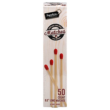 Signature SELECT Matches Fireplace and Grill - 50 Count - Image 1
