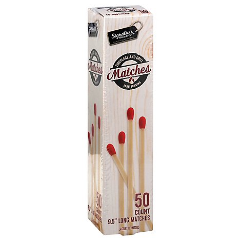 Signature SELECT Matches Fireplace and Grill - 50 Count
