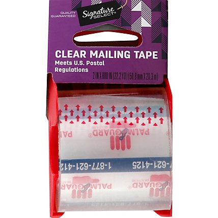 Signature SELECT Tape Mailing Clear 2 Inch x 800 Inch - Each - Image 2