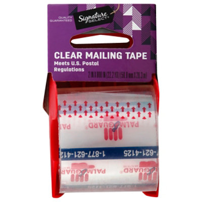 Signature SELECT 2 Inch By 800 Inch Clear Mailing Tape - Each - Image 1