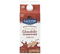 Lucerne Milk Chocolate Lowfat 1% - Half Gallon
