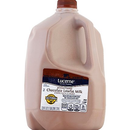 Lucerne Milk Chocolate Lowfat 1% - Gallon - Image 2