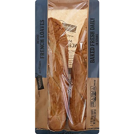 Signature SELECT Bread Mini French Loaves - 2-7 Oz - Image 2
