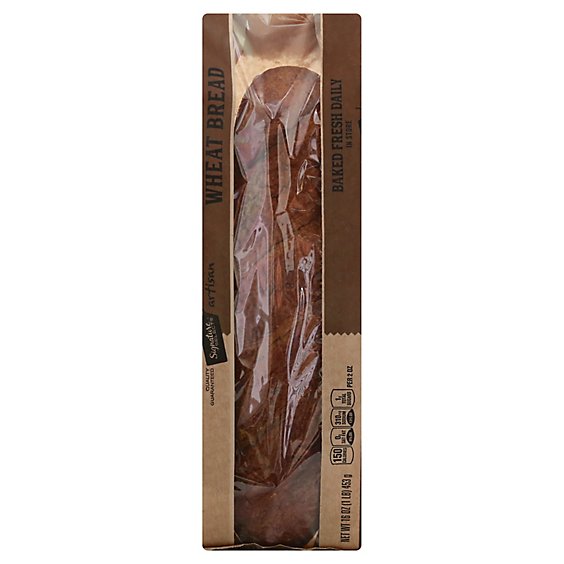 Signature SELECT Bread Wheat French Bag - Each