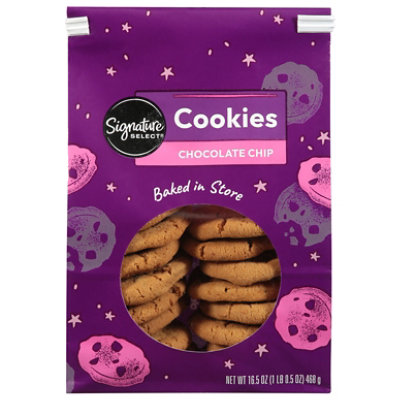 Signature SELECT Chocolate Chip Cookies 18 Count - Each - Image 3