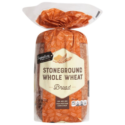 Signature SELECT Bread Stoneground Wheat - 24 Oz