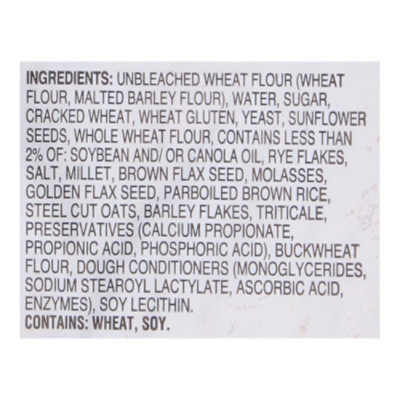 Signature Select Multigrain Bread - 24 Oz - Image 4