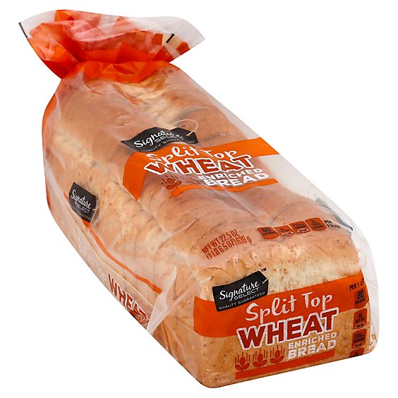 Signature SELECT Bread Split Top Wheat - 22.5 Oz