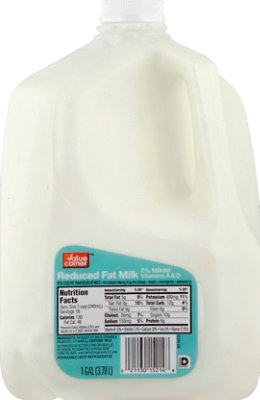 Value Corner Milk 2% Low Fat - 1 Gallon - Image 1
