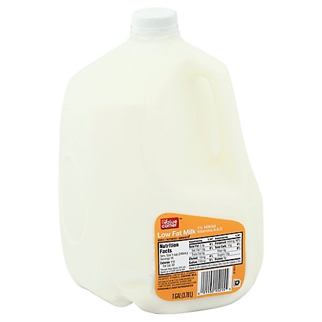 Value Corner Milk 1% - 1 Gallon
