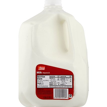 Value Corner Whole Milk - 1 Gallon - Image 2
