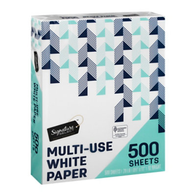 Printer Paper 8.5 X 11 White, Office Supplies And Home, 8 Ream