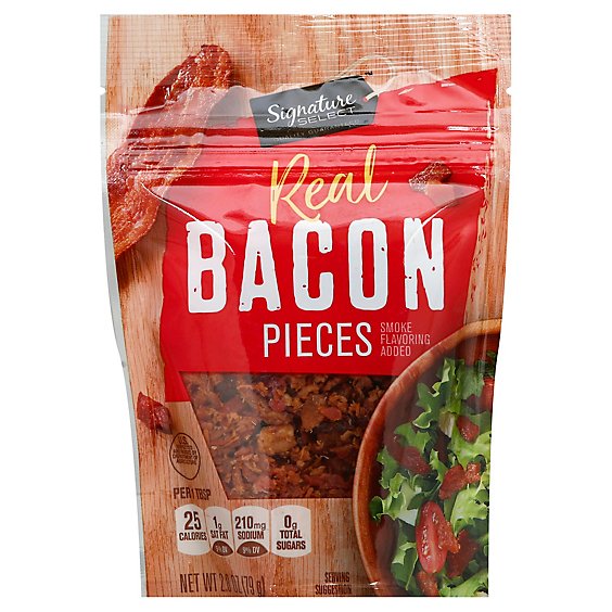 Signature SELECT Bacon Pieces Real Pouch - 2.8 Oz
