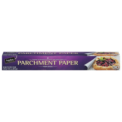 Parchment Paper Baking Sheets by Baker's Signature, Precut Non-Stick  & Unble