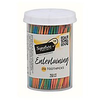 Signature SELECT Toothpicks Party Colors - 250 Count - Image 3