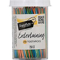 Signature SELECT Toothpicks Party Colors - 250 Count - Image 2