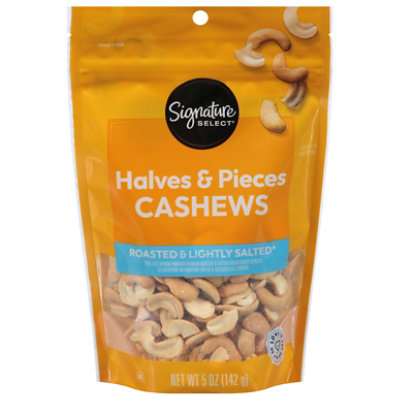 Signature SELECT Cashews Halves & Pieces Lightly Salted - 5 Oz - Image 3