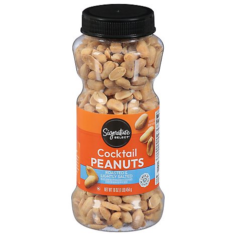 Signature SELECT Peanuts Party Lightly Salted - 16 Oz