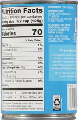 Signature SELECT Corn Whole Kernel Super Sweet - 15.25 Oz - Image 5