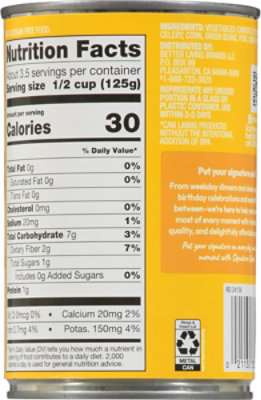 Signature SELECT Mixed Vegetables No Salt Added Can - 15 Oz - Image 5