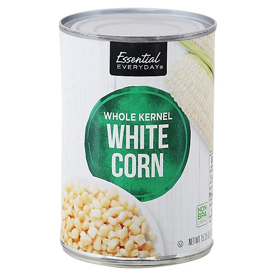 Signature SELECT Corn Whole Kernel White - 15.25 Oz