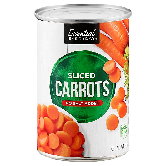 Signature SELECT Carrots Sliced No Salt Added - 14.5 Oz