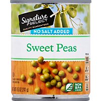 Signature SELECT Peas Sweet No Salt Added - 8.5 Oz - Image 2