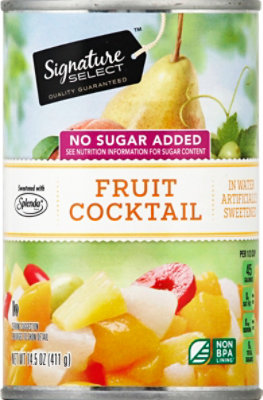 Signature SELECT Fruit Cocktail In Water With Splenda - 14.5 Oz - Image 2