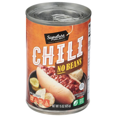 Signature SELECT Chili No Beans - 15 Oz - Image 2