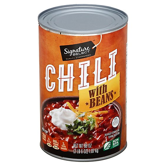 Signature SELECT Chili With Beans - 38 Oz