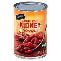 Signature SELECT Beans Kidney Light Red - 15 Oz - Image 1